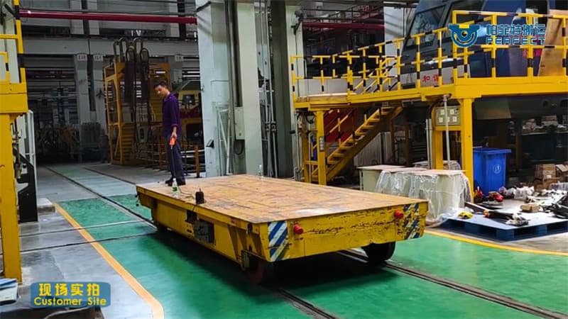 <h3>Die Transfer Cart For Shipyard Plant 400 Ton-Perfect Steerable </h3>
